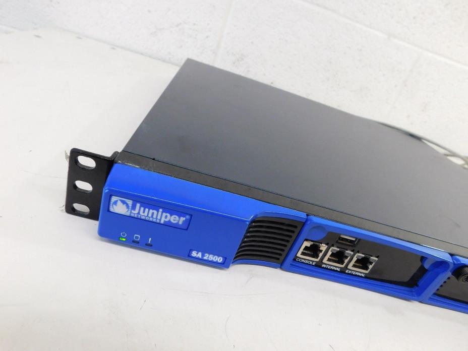 Juniper Networks SA2500 Tested and Factory Reset VPN Access