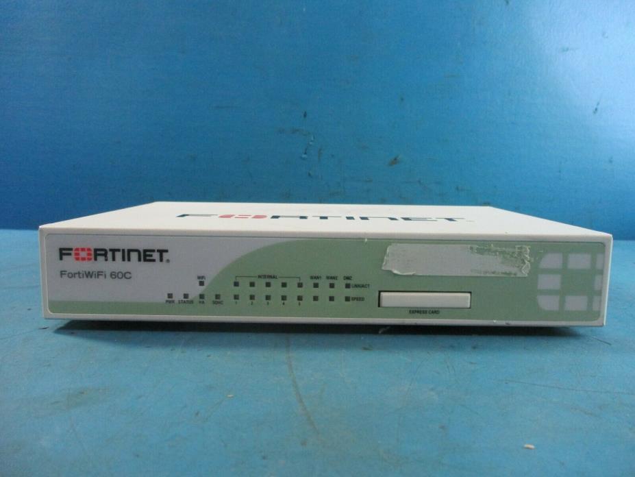 FORTINET FortiWiFi-60C Multi Threat Security Firewall - USED