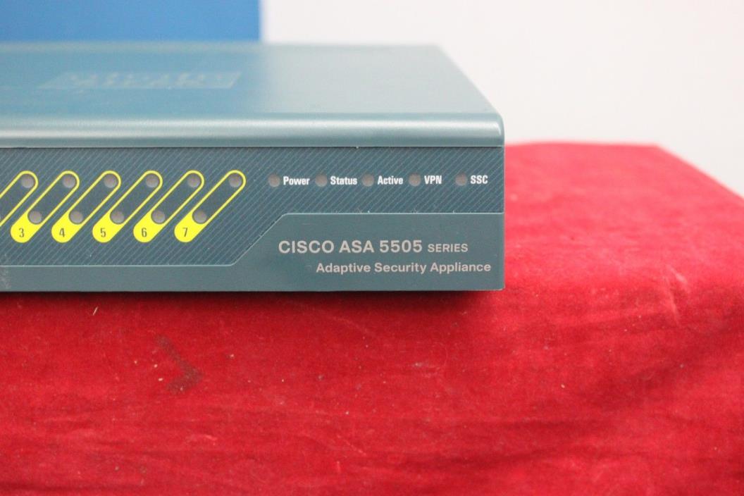 Cisco ASA5505-50-BUN-K9 Firewall Security Plus license 50 Users