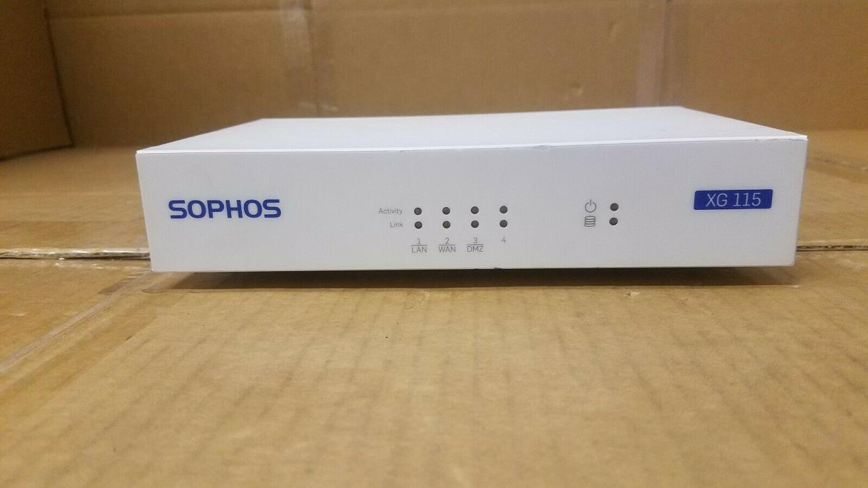 Sophos XG 115 Firewall Security Appliance