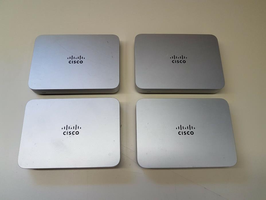 LOT of 4 Cisco Meraki Z1 Cloud Managed Remote Teleworker Gateway *READ*