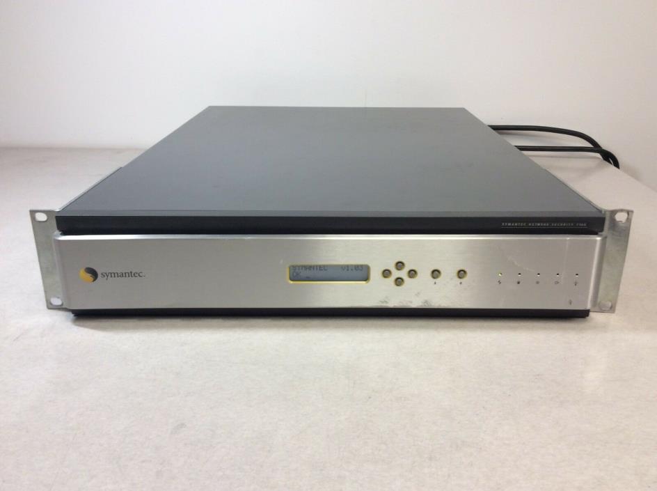 Symmantec Network Security Appliance - Model 7160 Version 1.03