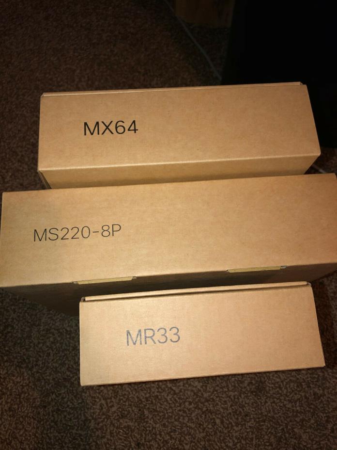 Meraki COMPLETE Network MX64 + MR33 + MS220 w/ license for 2 years on everything