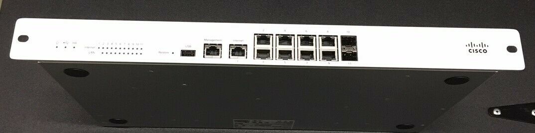Cisco Meraki MX100-HW Cloud Managed Security Appliance Firewall - AM