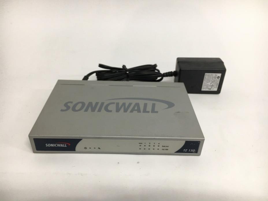 SonicWALL TZ 150 NA Firewall / VPN / Router - LOT of 2 - Small Business Router