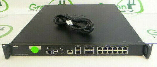 Dell SonicWall NSA 5600 Network Sec Appliance 1RK26-0A4 TRANSFER READY w/ Ears
