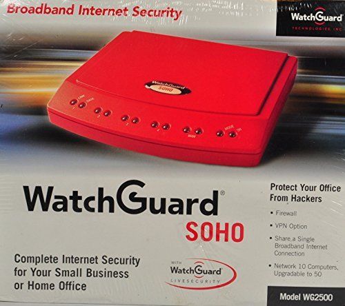 WatchGuard Soho Live Security Firewall Model WG2500