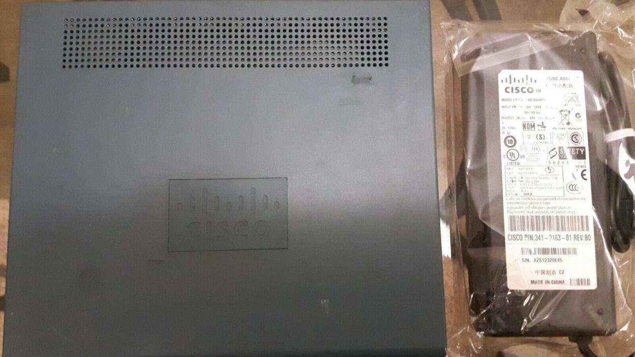 Cisco ASA 5505 v12 Adaptive Security Appliance with NEW Power Adapter + Licence