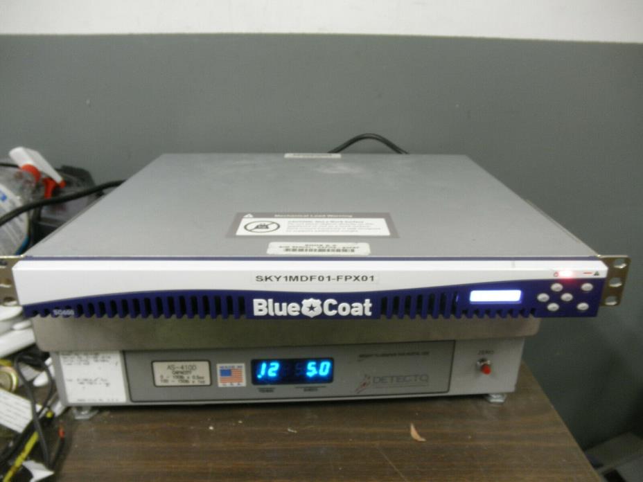 Blue Coat Full Proxy Edition ProxySG SG600-10 -PR Security Appliance