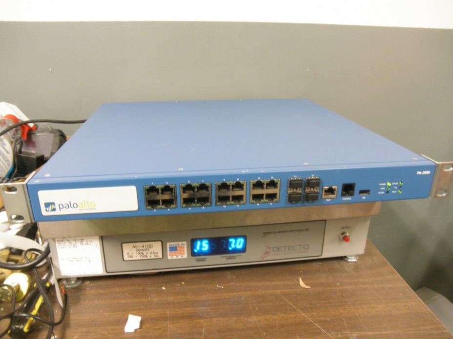 Palo Alto Networks PA-2050 Firewall Security Appliance