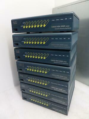 Lot of 7x Cisco ASA 5505 Series Adaptive Security Appliance!