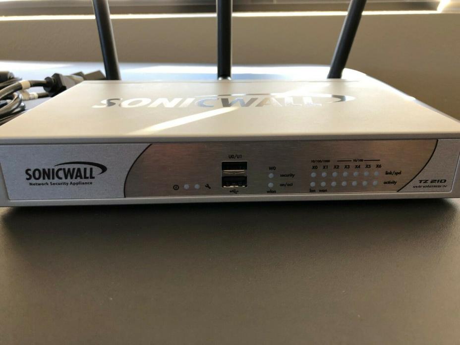 SonicWall TZ 210 Network Security Appliance