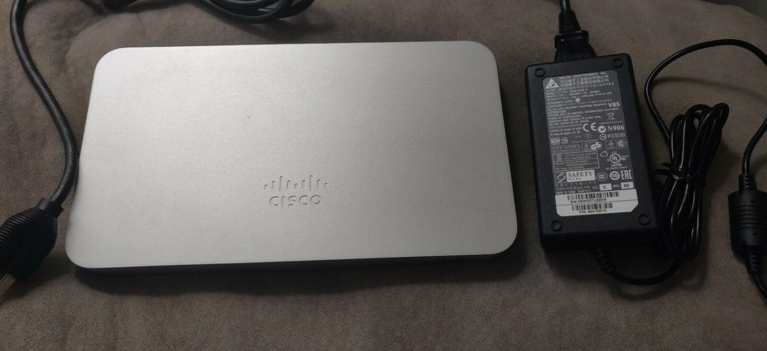 Cisco Meraki MX64 UNCLAIMED Clean Cond Cloud-Managed Security Appliance Firewall