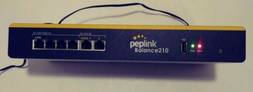 Peplink Balance 210 BPL-210 (USED)/ Taken Out of a WORKING Office Environment.