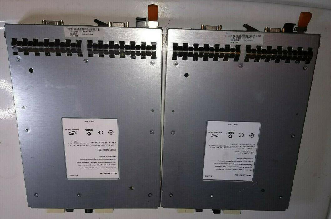 2x Dell PowerVault MD1000 SAS SATA EMM Controller AMP01-SIM JT517