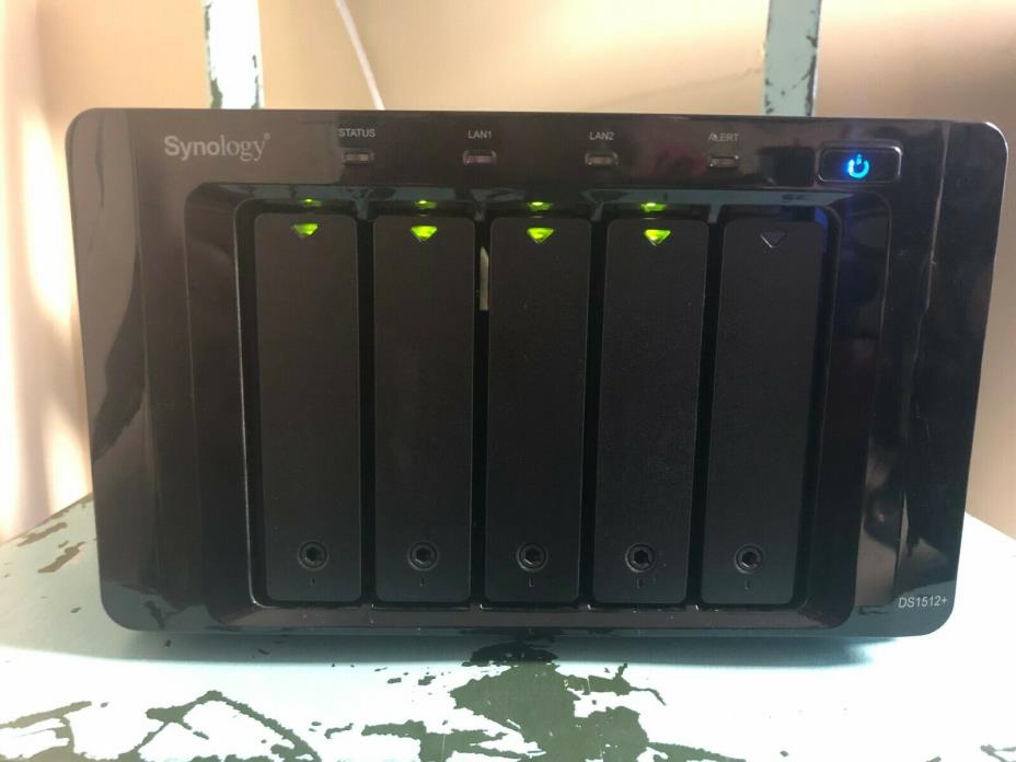 Synology DS1512+ 5 Bay - 20TB (5 x 4TB + 4 x 3TB) WD RED / HGST Drives - 3GB RAM