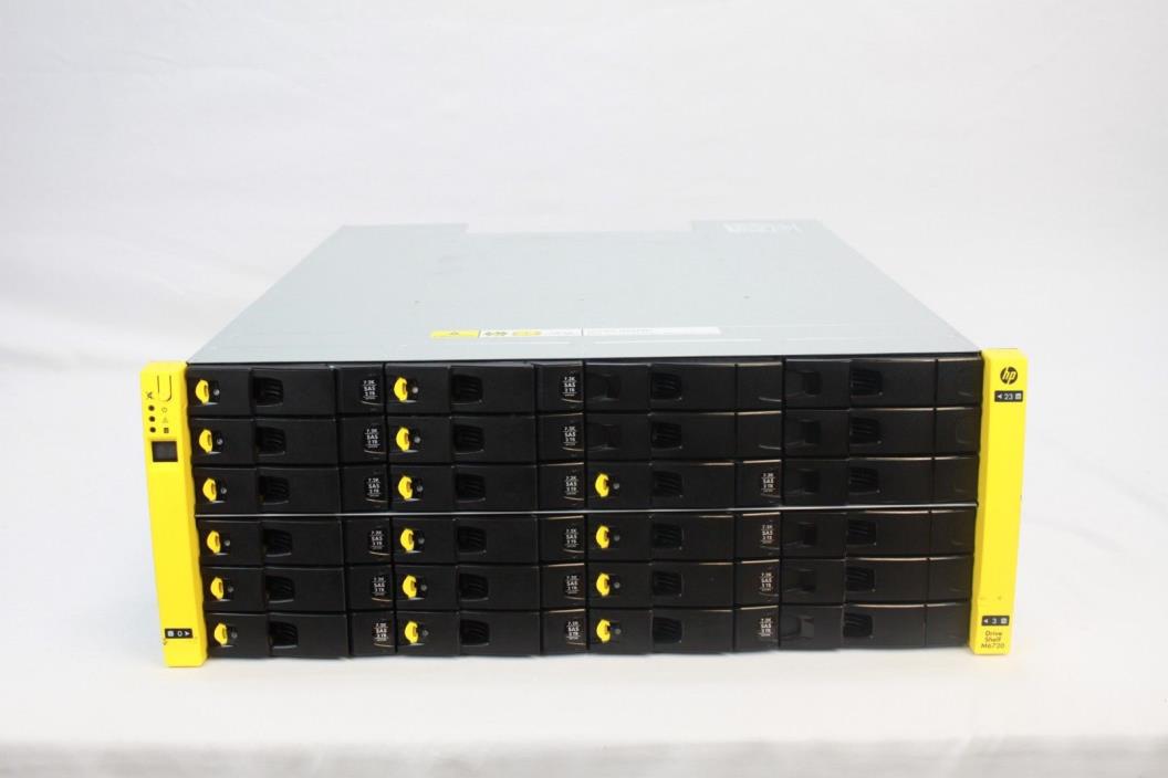 HP 3PAR  ST1112 M6720 Drive Shelf w/ 16x 2TB SAS 7200 RPM Storage Enclosure