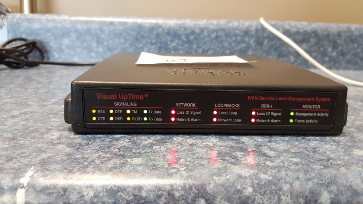 VISUAL NETWORKS 807-0049-3 VISUAL UPTIME WAN SERVICE LEVEL MANAGEMENT SYSTEM