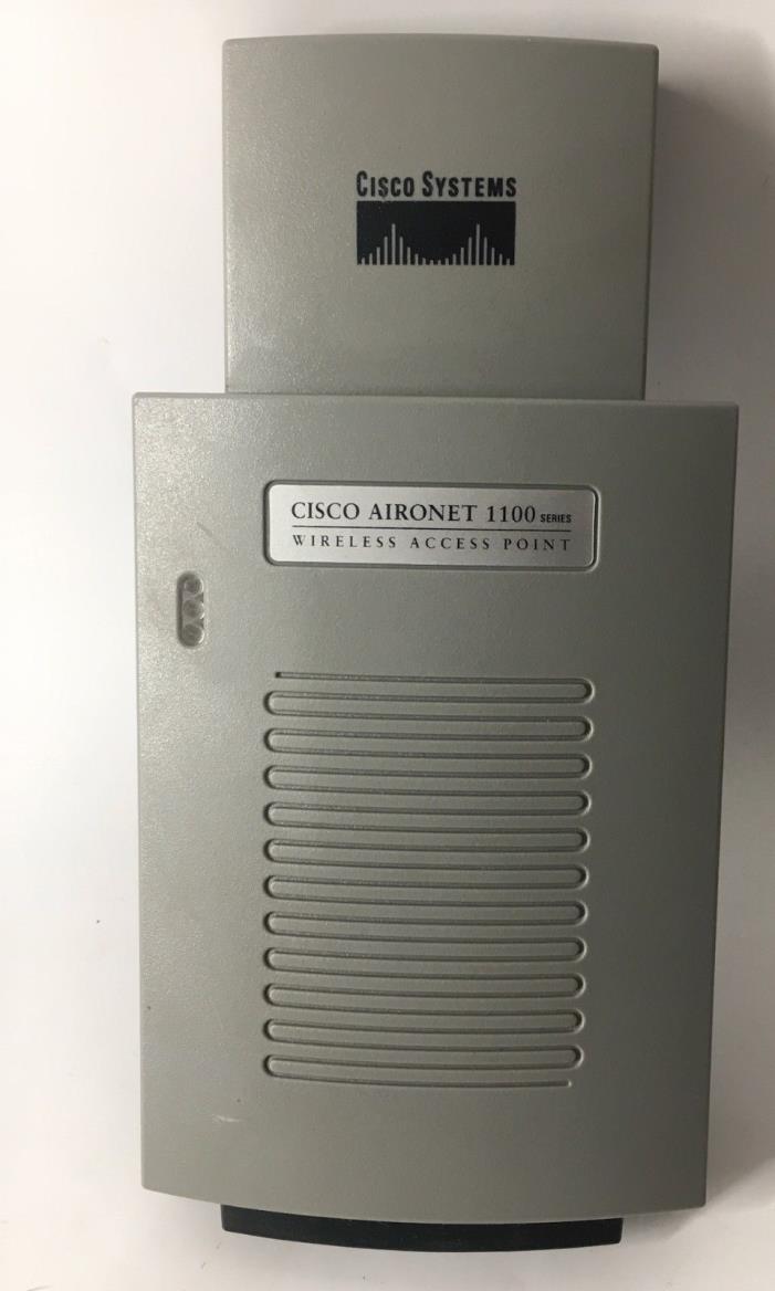 CISCO 1100 Series Wireless Access Point - AIR-AP1121G-A-K9 - LOT of 2