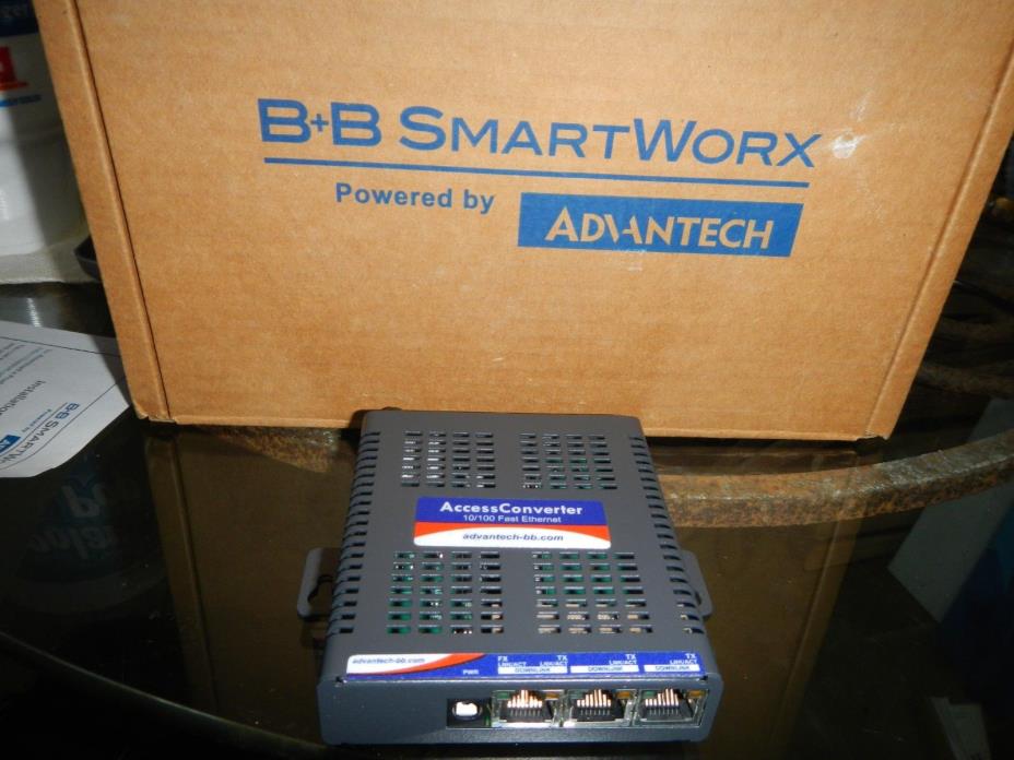 NEW ADVANTECH/B+B SMARTWORX 862-10143 Access Converter TP-TX/3+FX-SM1310/PLUS-SC