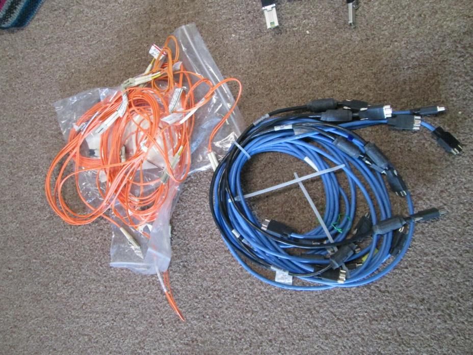LOT OF IBM 08L7909 Advanced SSA Cables & Fiber Optic cables IBM 12R9914, J14853