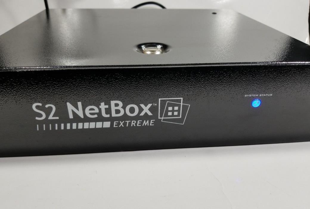 S2 Security Netbox Extreme IP  Web Based Access Control Event Monitoring System