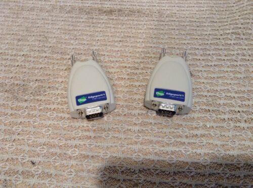 TWO Digi 50000823-01 Edgeport/1 USB to Serial DB9M Adapter