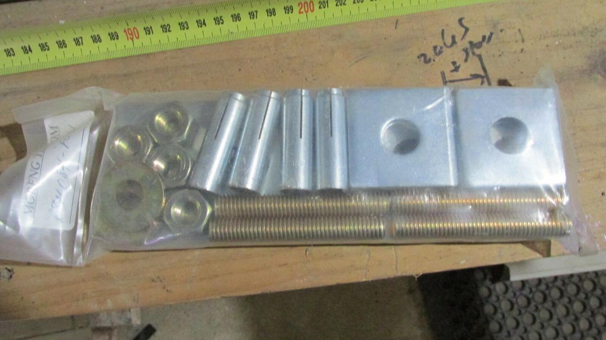 Moreng Telecom R8M084-FGH4 Floor Mounting Kit For Zone 2 Network Bays
