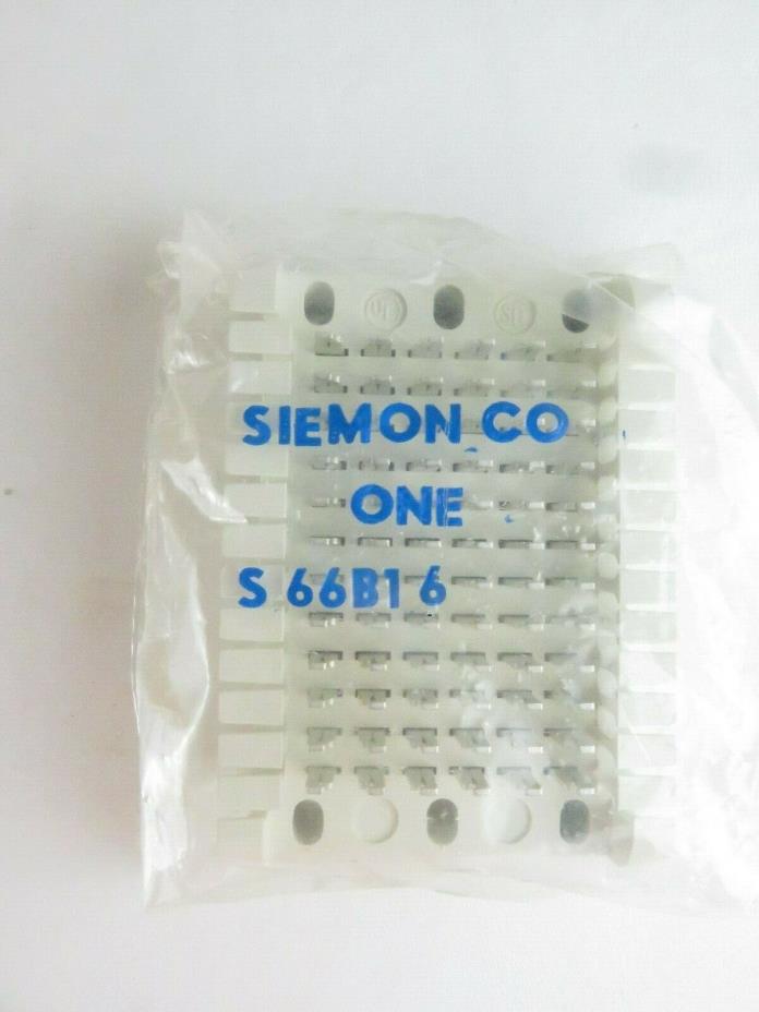NEW SIEMON CO S66B16 SPLICE PANEL S66 S66B S 66B1 6