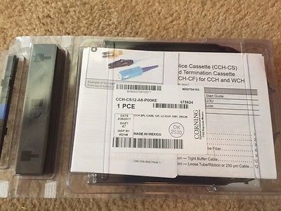 Corning CCH Splice Cassette,12 Fiber,LC Duplex OM1, CCH-CS12-A8-POOKE