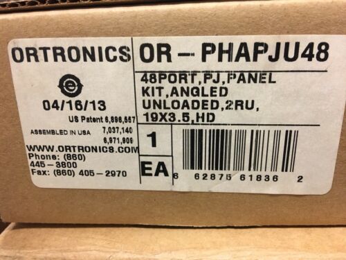 Ortronics OR-PHAPJU48 48 Port Panel
