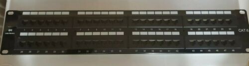Cable Matters Rackmount or Wallmount 48-Port Cat6 RJ45 Patch Panel New
