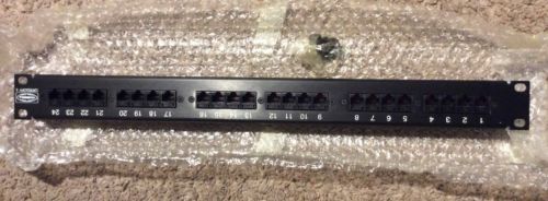 Hubbell 24 Port 19” Cat5 Patch Panel MCC5803110A19E