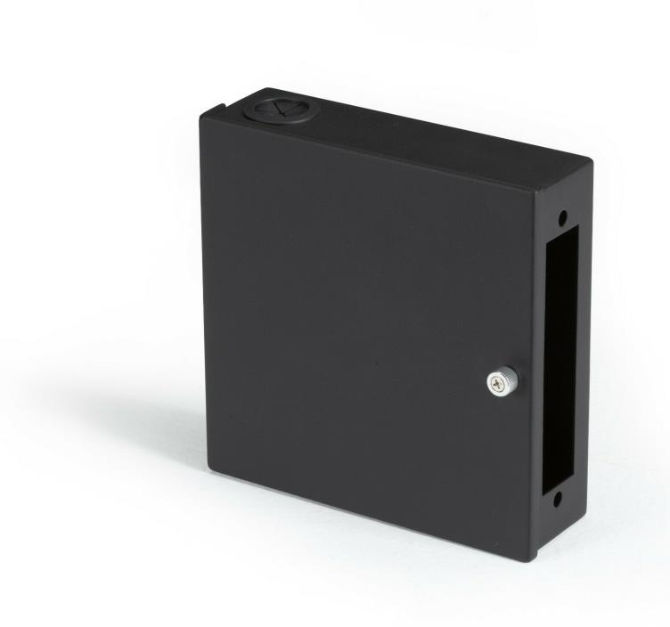 JPM399A-R2 / BLACK BOX WALLMOUNT MINI FIBER ENCLOSURE, 1 SLOT