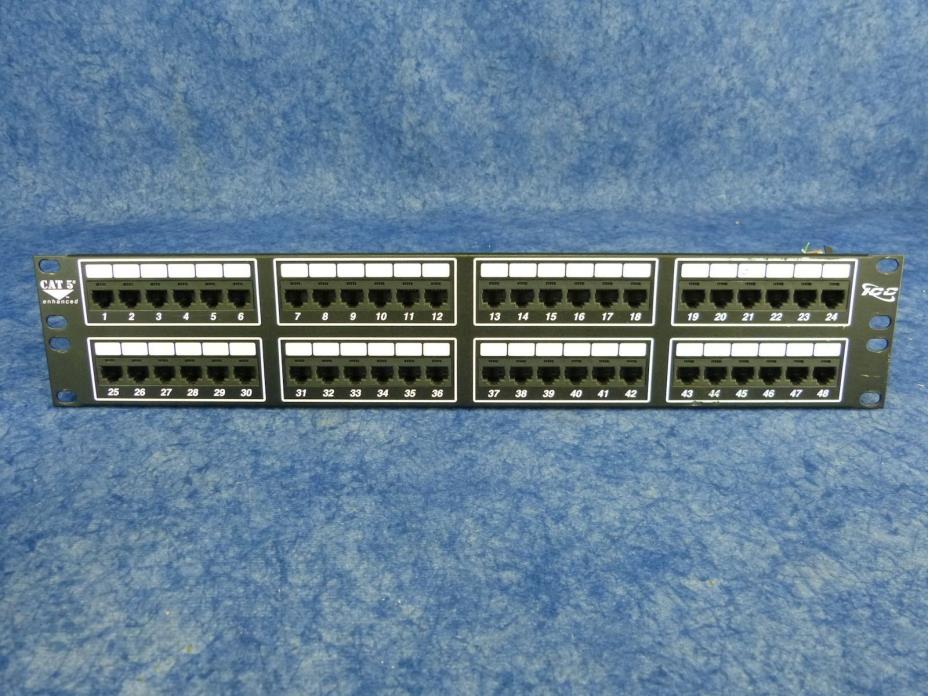 ICC Patch Panel Model: ICMPP0485E  48 port CAT5e