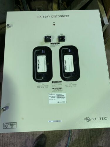 RELTEC LORAIN BATTERY DISCONNECT 24/48V 600A 130VDC 10,000 ADC FAST USA SHIPP