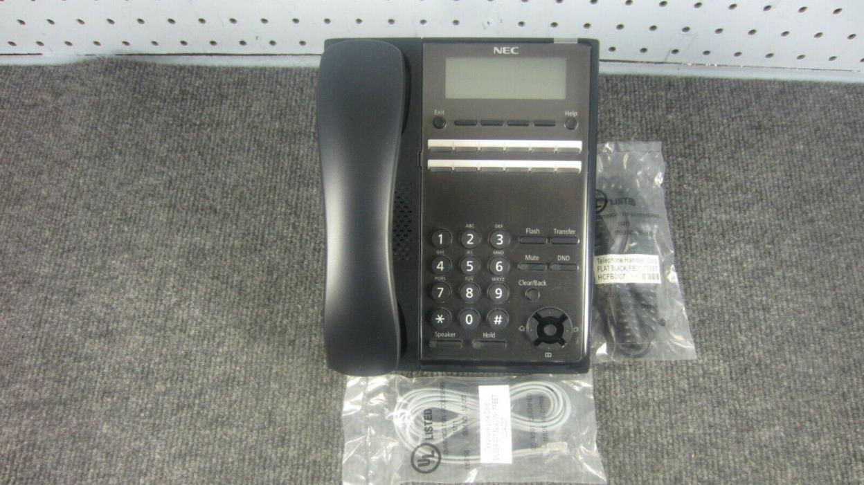 NEC SL2100 IP7WW-12TXH-B1 Black 12 Button Digital Telephone (BE117451)