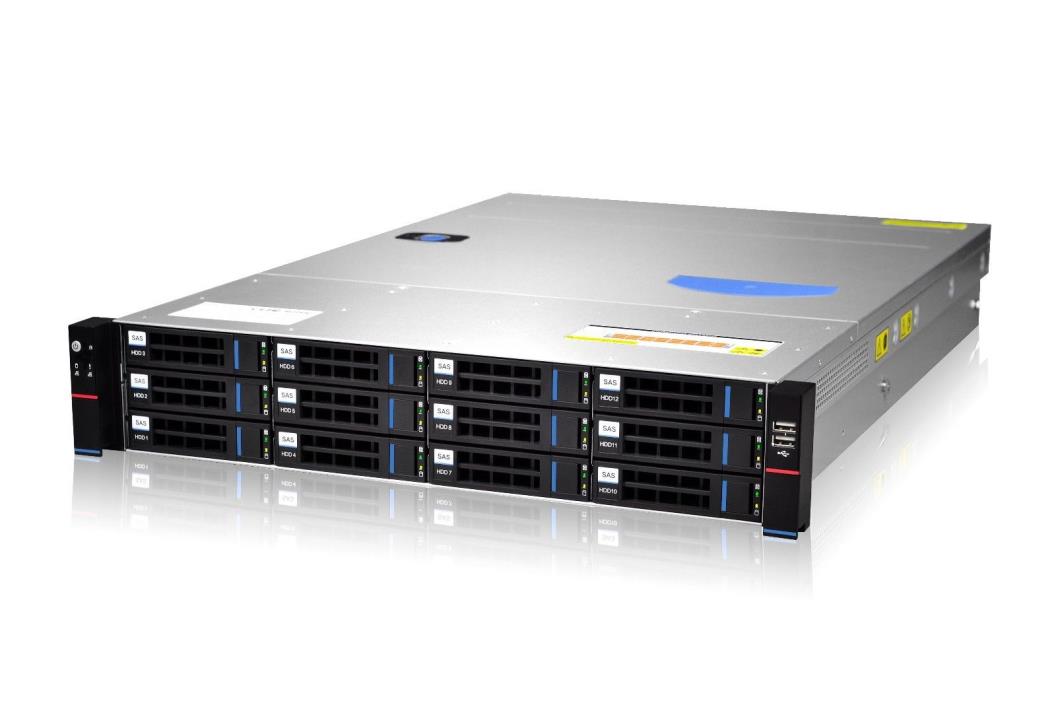 RMC2112-HSE-D55-US Gooxi 2U 12Bay Rackmoung Chassis