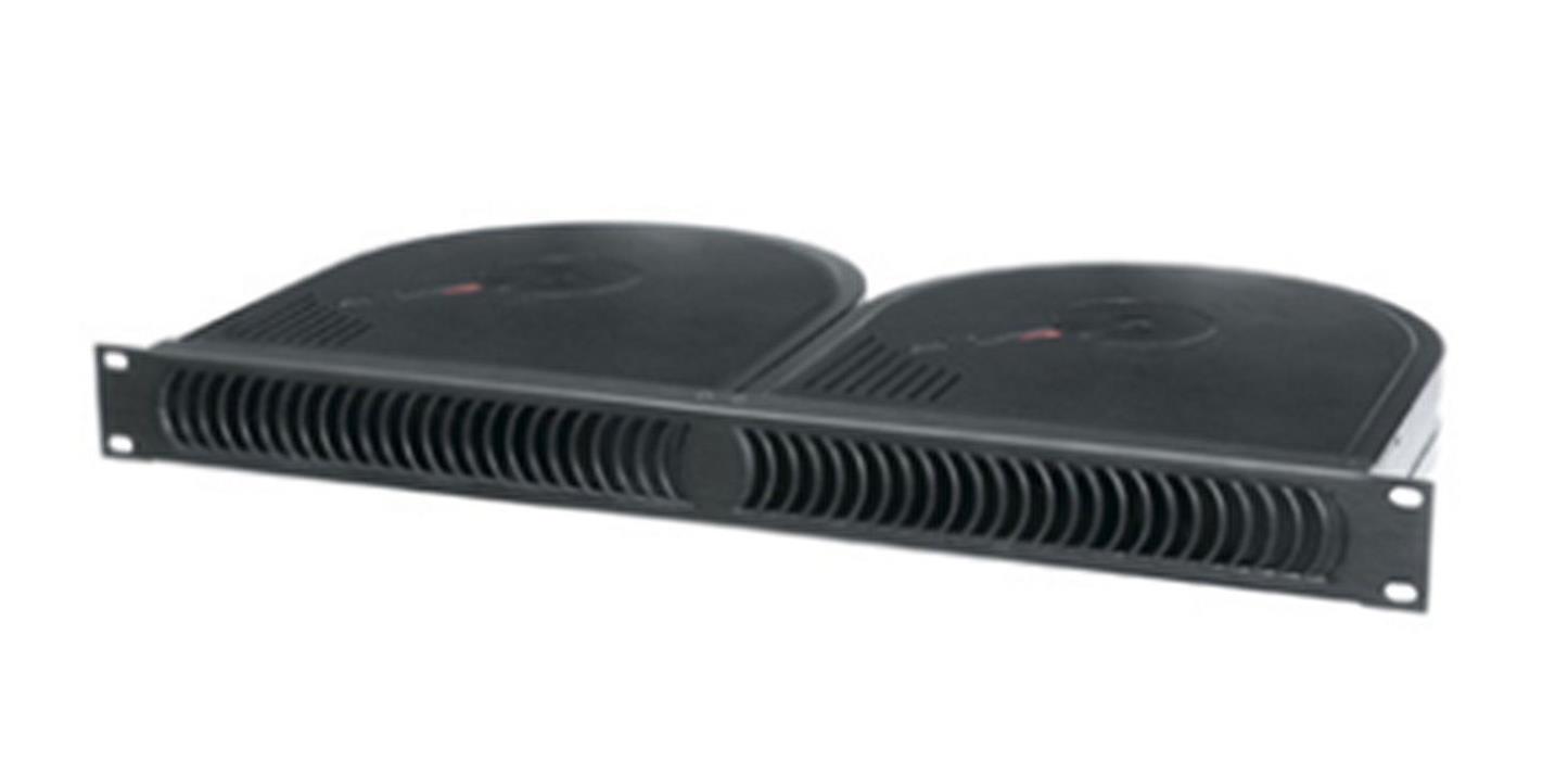 MIDDLE ATLANTIC PRODUCTS QBP-2A BLOWER PANEL, 1 RU, 100 CFM, 32DB, ANODIZED