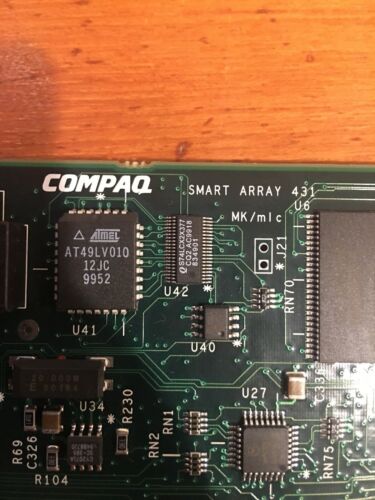 143886-001 Compaq ML570 ML370 ML310 SA 431 Dual Ultra3 SCSI Port PCI SP Controll