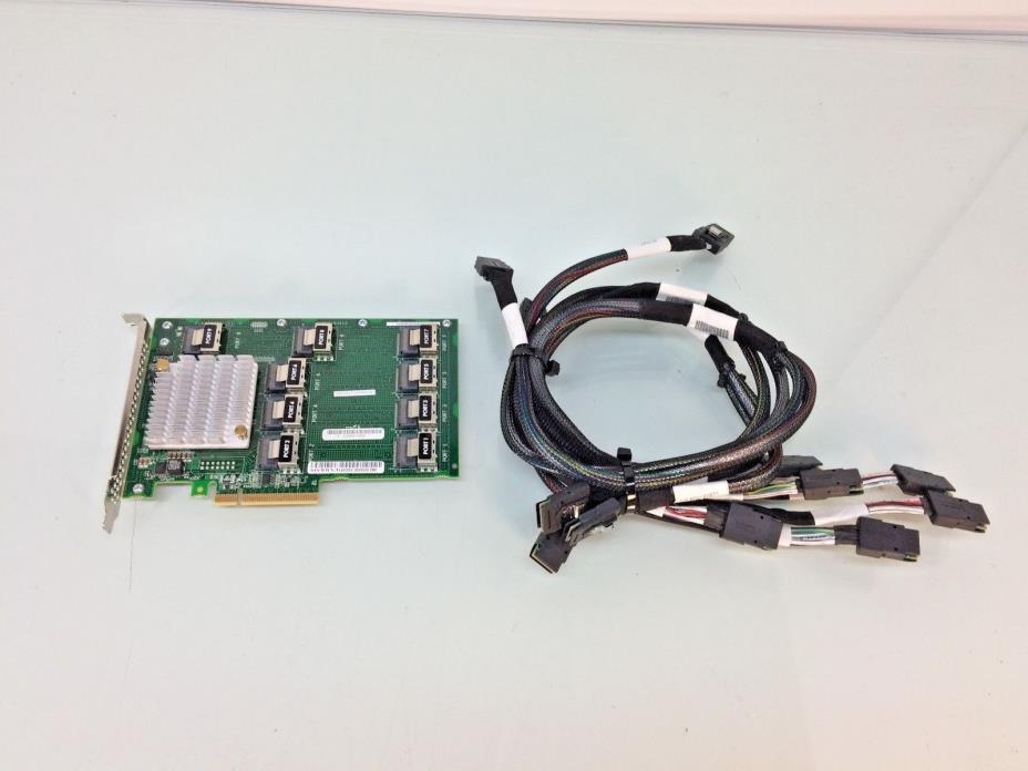 HP 761879-001 Smart Array PCIe SAS Expander Card with SAS Cables