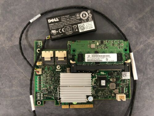 Dell 0XXFVX PowerEdge PERC H700 6Gb/s RAID Controller w/ Cables and Battery