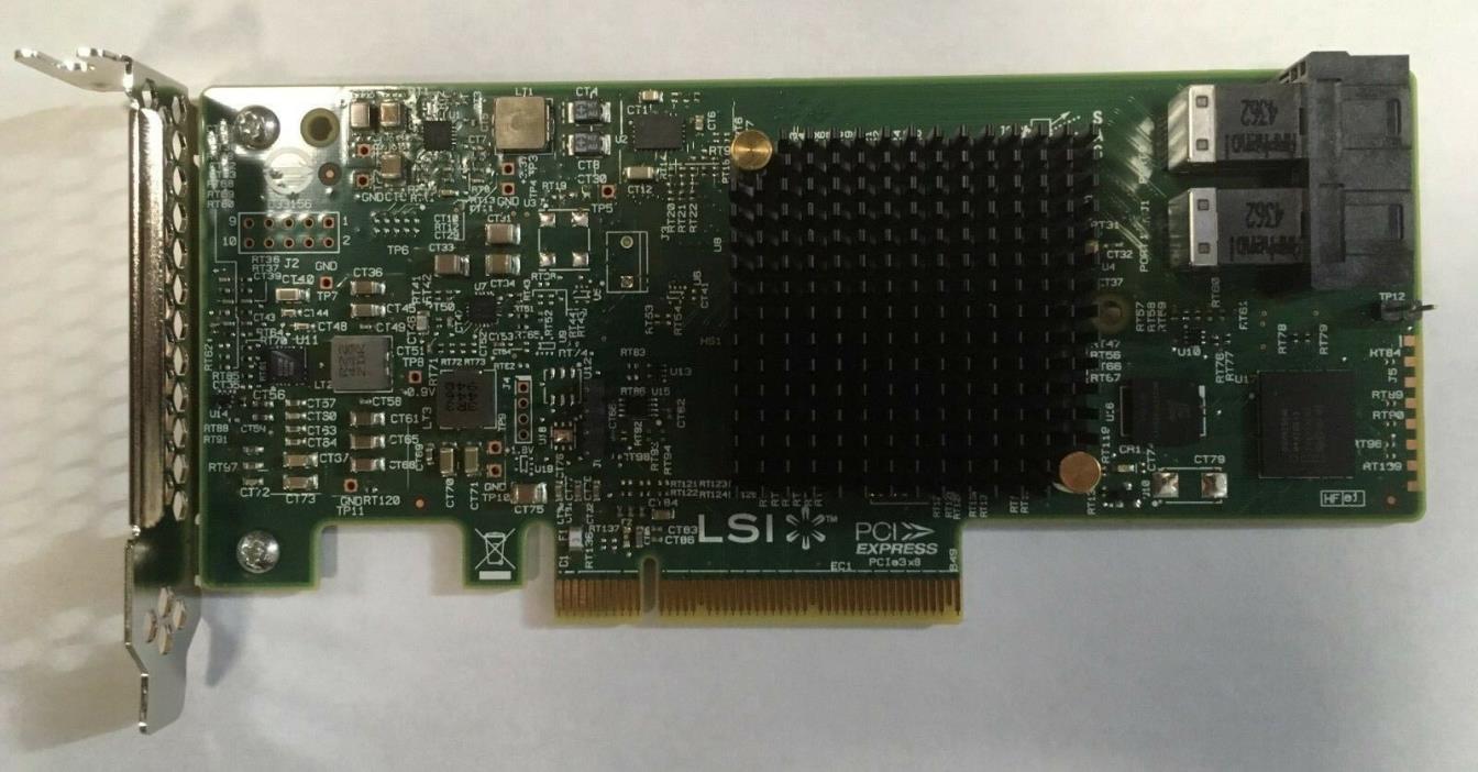 LSI SA9300-8i PCI-E SAS3/SATA Host Bus Adapter up-to 12Gb/s