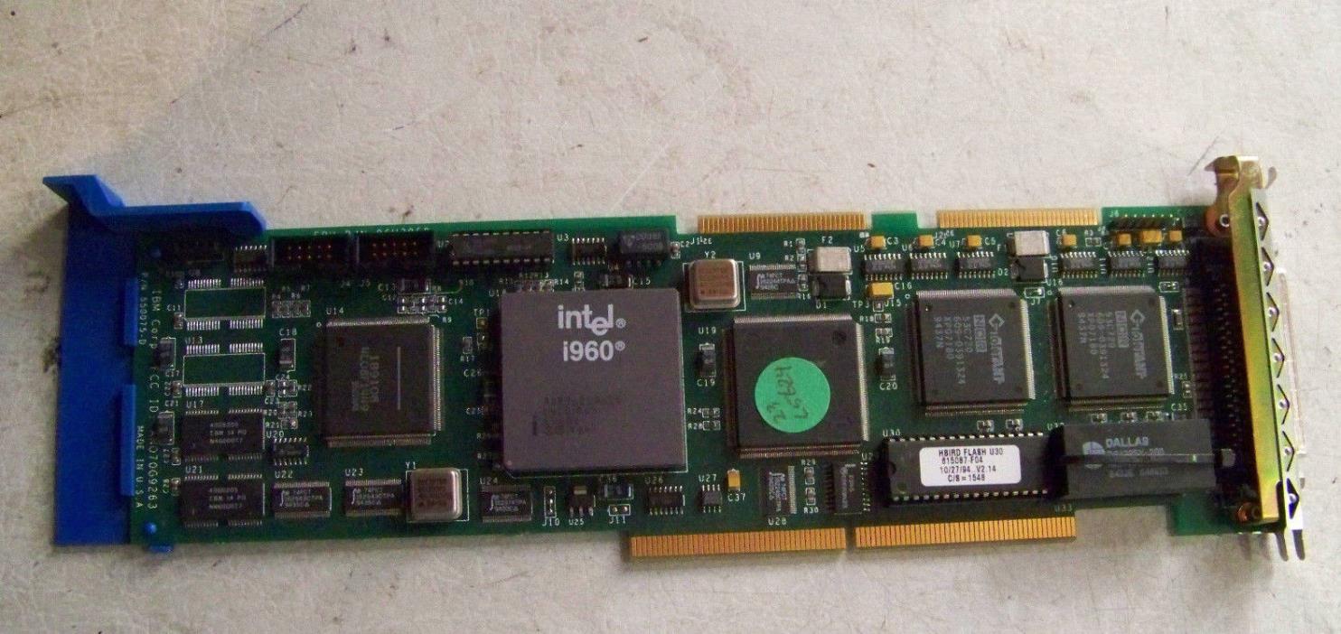 IBM MICROCHANNEL STREAMING RAID SCSI ADAPTER CARD FRU P/n 06h3059