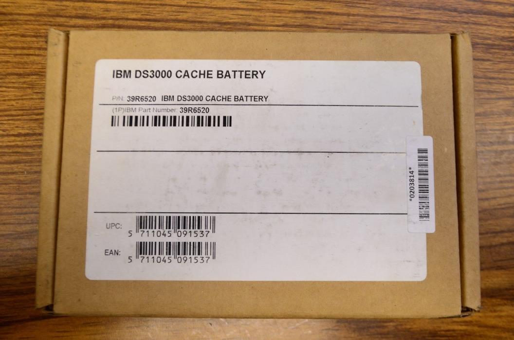 IBM DS3000 Cache Battery 39R6520