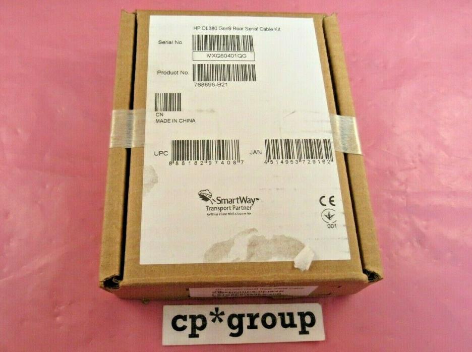 NEW HP Proliant DL380 GEN9 Server Rear Serial Cable Kit 768896-B21 FREE SHIPPING