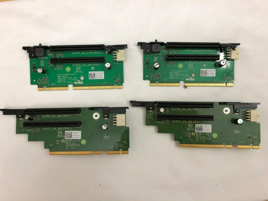 Dell PowerEdge R720 R720xd PCIe G3 x16 & G3 x8 Riser Card Kit DD3F6 FXHMV VKRHF