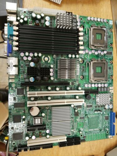MOTHERBOARD SUPERMICRO X7DVL-I 2xLGA771 DDR2 PCI-X PCI-E w io sheild
