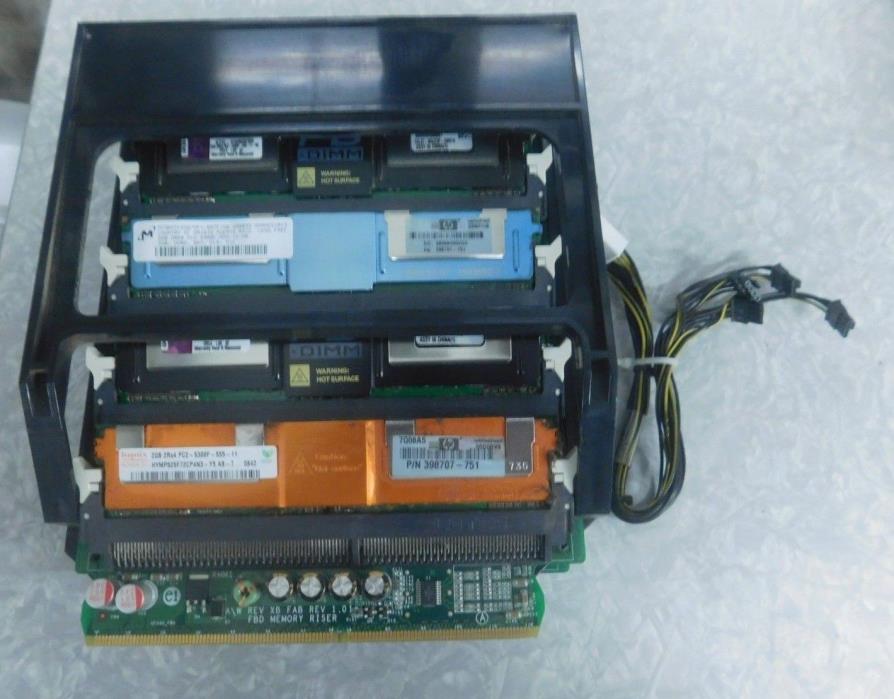 HP xw6600 xw8600 CTO Memory Riser Upgrade Kit 444361-001