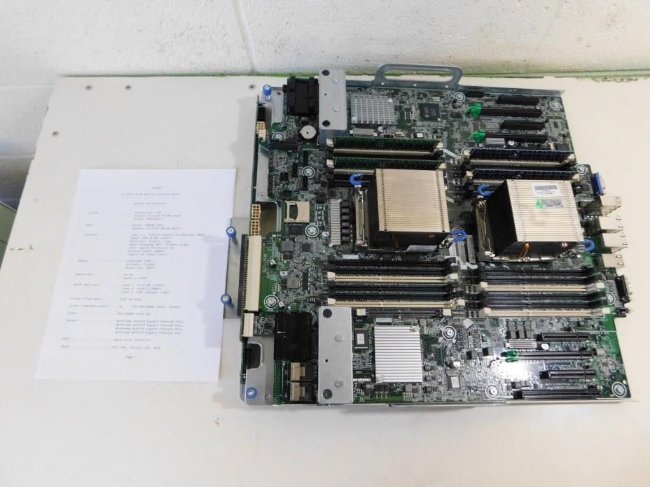 HP 635678-002 Motherboard For Proliant ML350p G8 With Tray